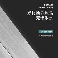 绵冠MIANGUAN不锈钢垃圾桶吸烟区烟灰桶商用立式方形带灭烟缸电梯口商场大堂