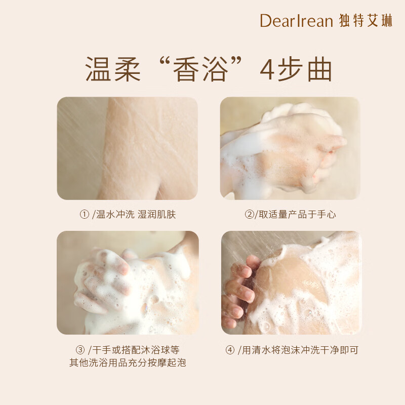 独特艾琳香氛沐浴露350ml-琥珀之钥高清大图
