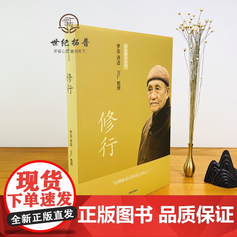 正版修行梦参禅学系列海南出版社 海南海南出版社高清大图