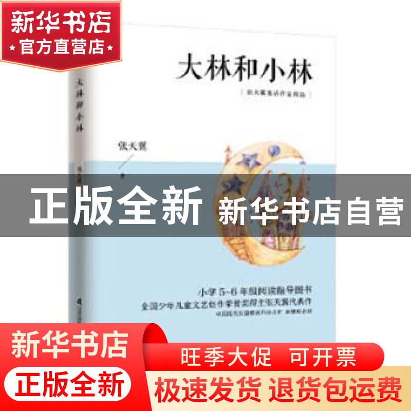 正版 大林和小林 张天翼 凤凰含章出品 江苏科学技术出版社 97875高清大图