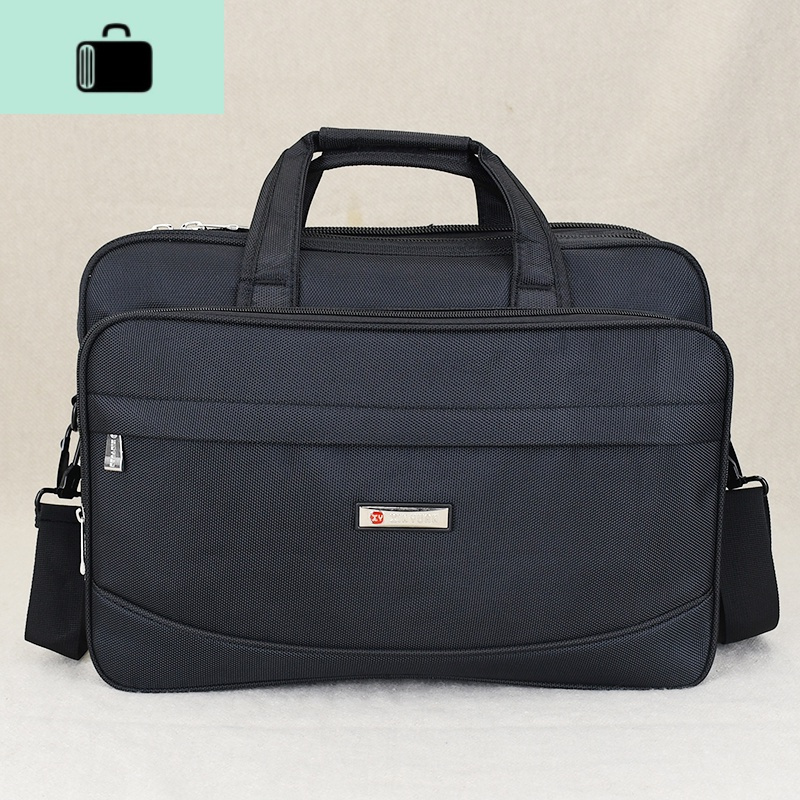 公文包男大容量电脑包男商务男士包包牛津布手提包帆布业务文件包new