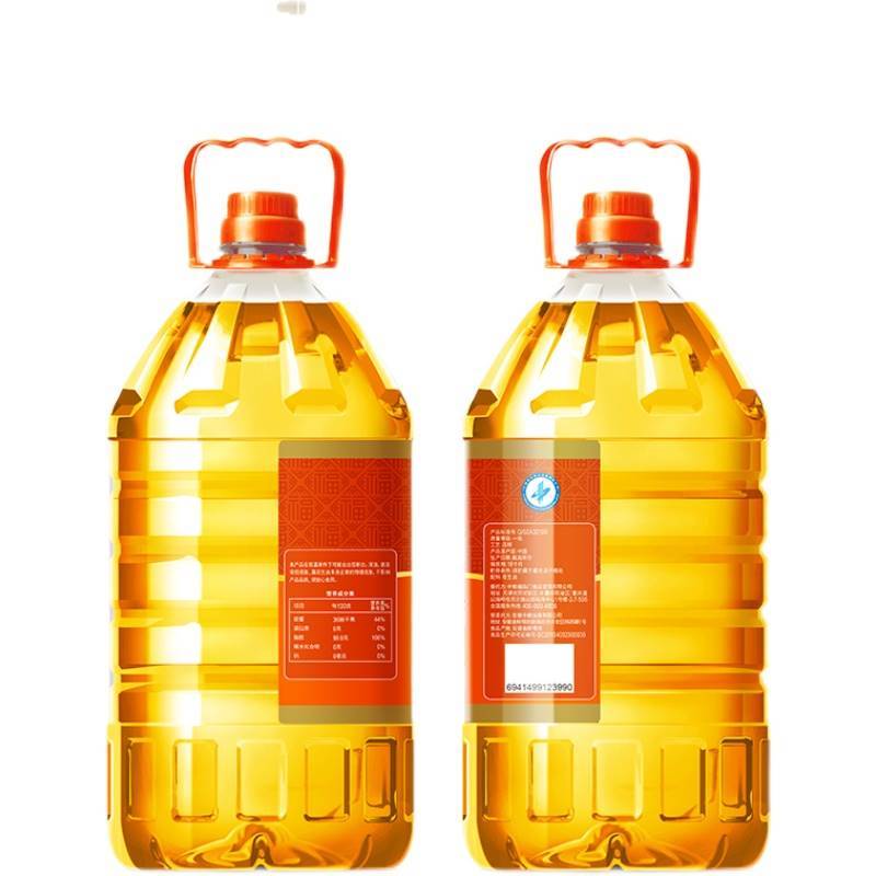 中粮福临门浓香花生油3.68l家用食用油山东大花生滴滴香浓炒菜