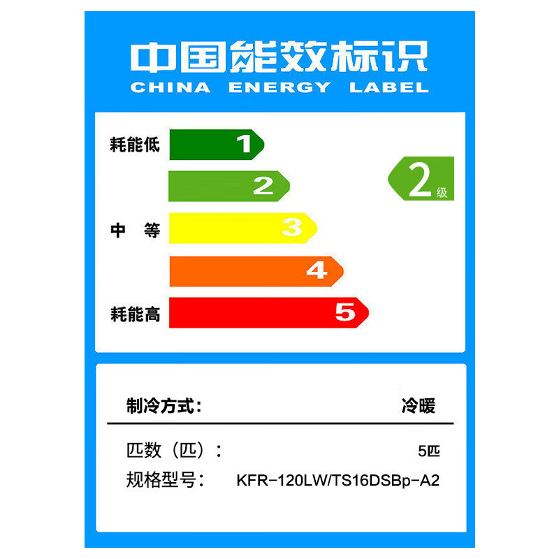 海信 KFR-120LW/TS16DSBp-A2一价全包(包8米铜管)立式柜机空调 5匹 二级变频恒温工业专用基站空调