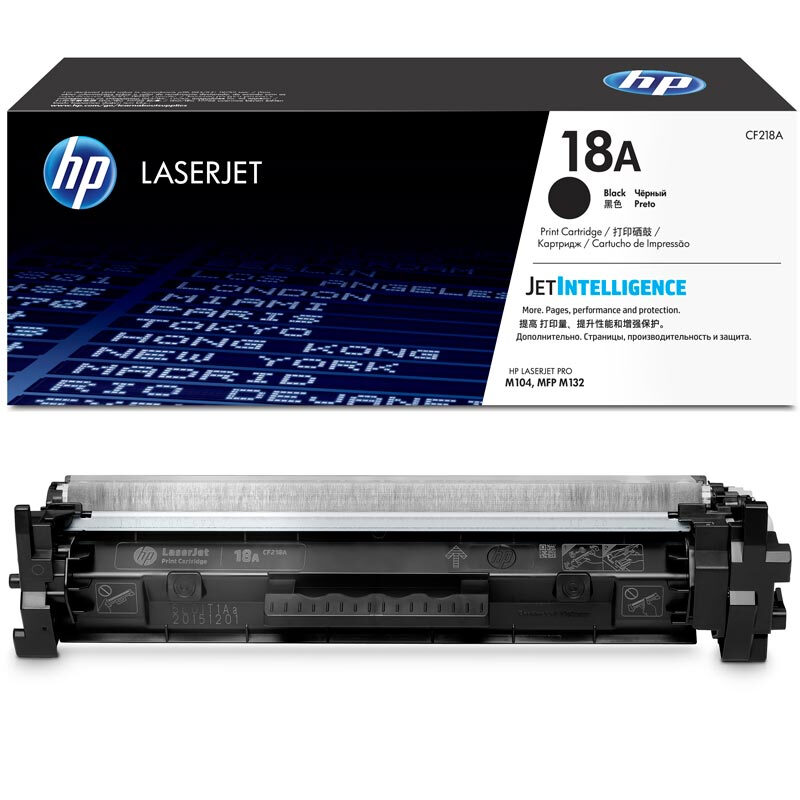 惠普(HP)CF218A 18A 黑色碳粉盒(适用M104a/w M132a/nw/snw/fn/fp/fw)高清大图