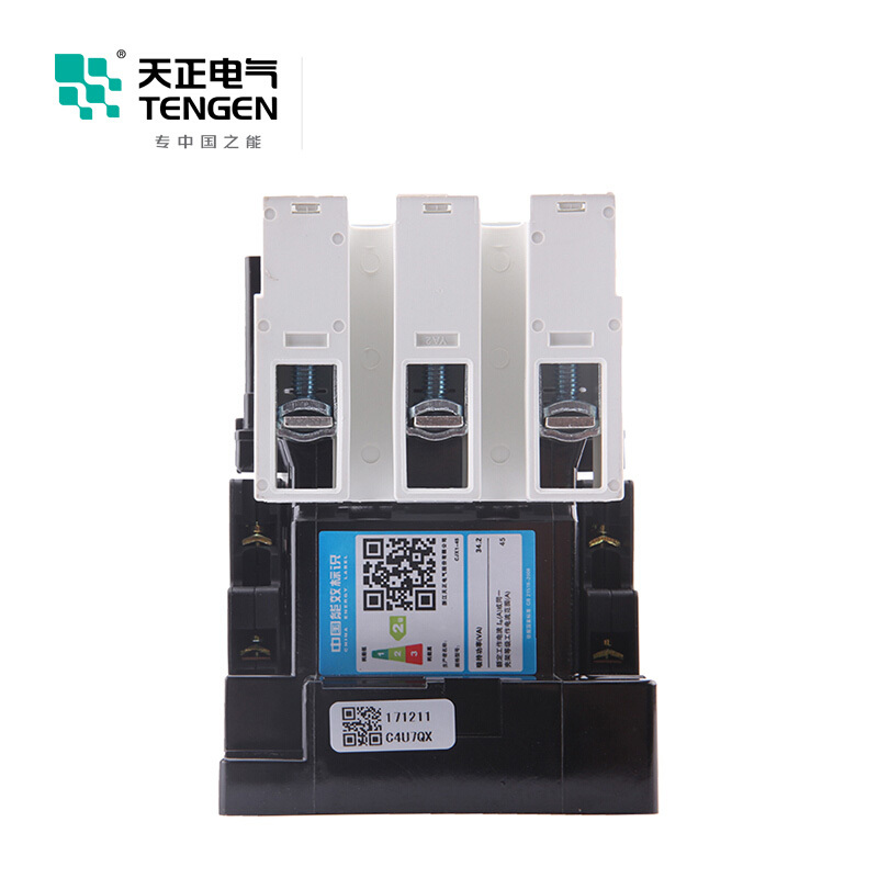 天正电气CJX1-9/22 220V3NO 2NO+2NC 45A交流50/60Hz 3P 02010060060接触器