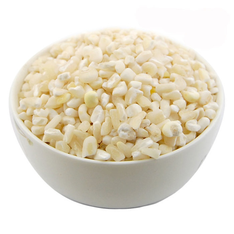 山东特产珍珠糯粘白玉米糁渣头玉米粥苞谷米玉米碎大碴子白玉米糁2斤