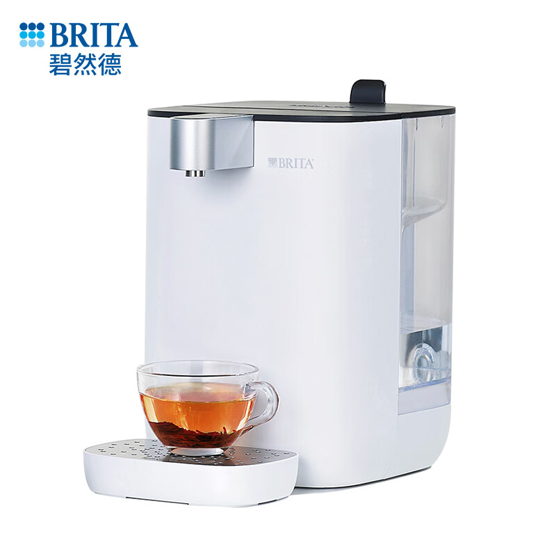 碧然德(BRITA) 台面净饮机即热直饮调温免安装台式净水器 白色 +多效版滤芯3枚[含附件]高清大图
