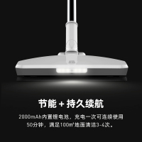 洒哇地咔(SWDK)无线手持电动擦地机智能扫地拖地家用办公无吸尘器伴侣非蒸汽喷水拖把拖布打蜡机 电动擦地机 D260