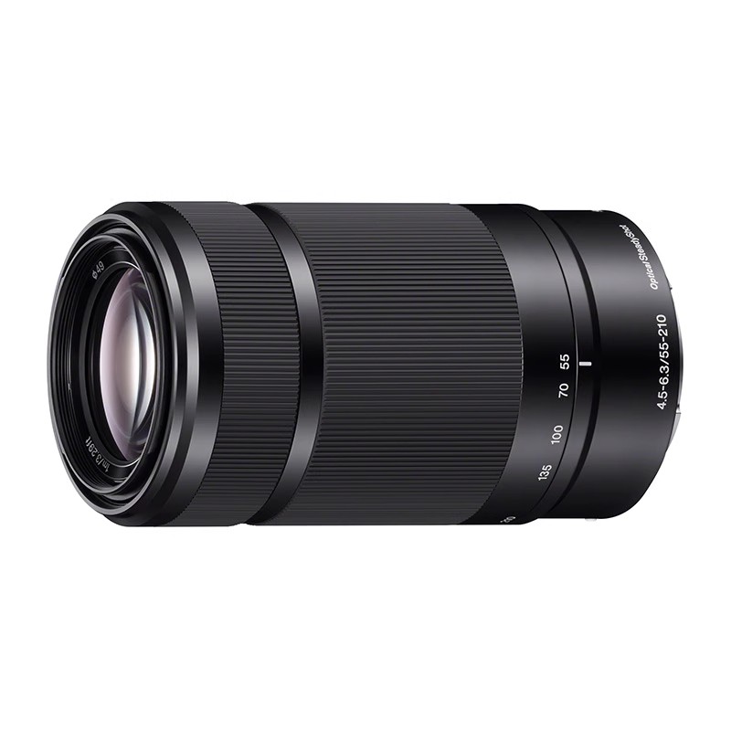 索尼(SONY)E 55-210mm F4.5-6.3 OSS E卡口 远摄变焦镜头 黑色(SEL55210)高清大图