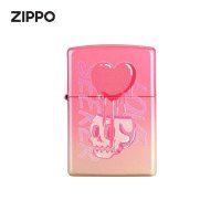 ZIPPO之宝 打火机 恋爱至死 彩印 生日礼物送男友防风煤油打火机