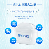 碧然德(BRITA)过滤净水器 家用滤水壶 净水壶 海洋系列3.5L蓝色一壶4芯装