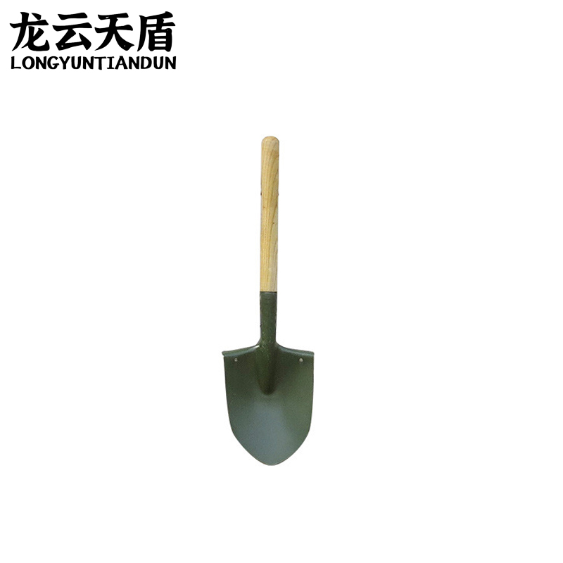 龙云天盾工兵铲军锹战备锹户外铁锹铁铲救援防汛锹军镐高清大图
