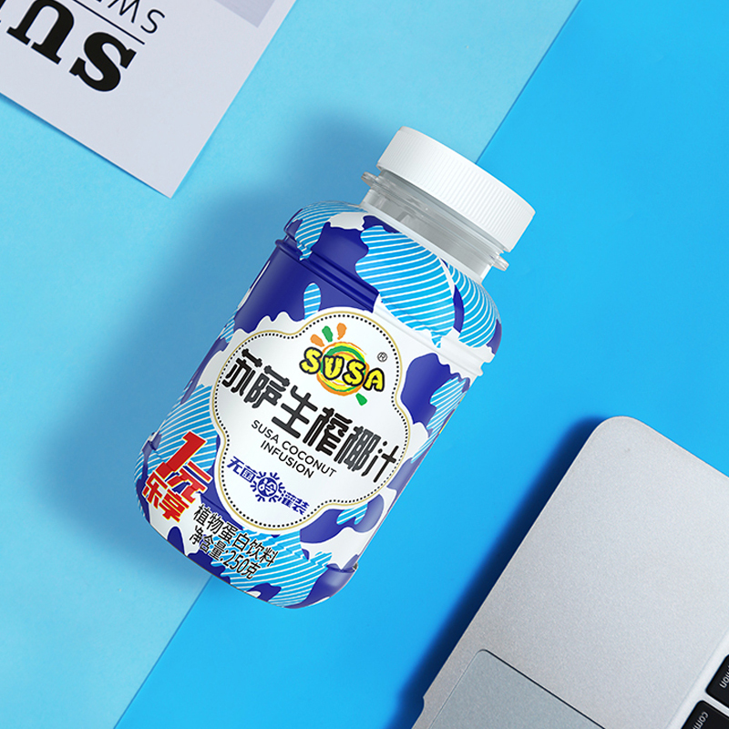 苏萨SUSA 生榨椰子汁 椰奶 250ml*15瓶整箱装