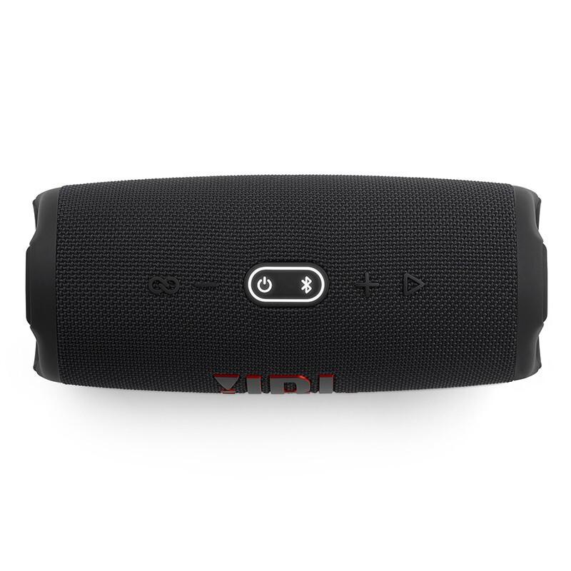 JBL CHARGE5 音乐冲击波五代 便携式蓝牙音箱+低音炮 户外防水防尘音箱桌面音响 增强版赛道扬声器 黑色