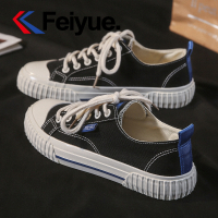 feiyue/飞跃新款韩版百搭帆布鞋街拍板鞋小白鞋情侣款