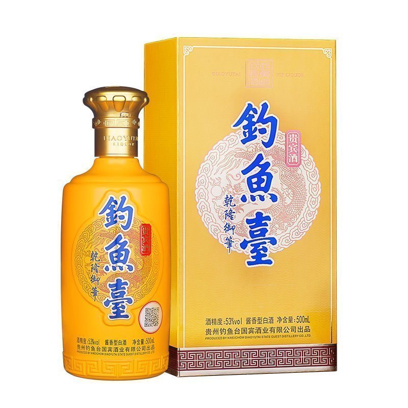 白酒釣魚台 醬香型 53度 500ml