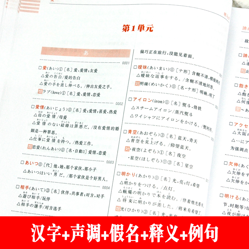 [正版]红宝书文字词汇+蓝宝书文法 详解+练习 N3红蓝宝书 新日本语能力考试三级n3单词语法书 日语考试真题新标准日