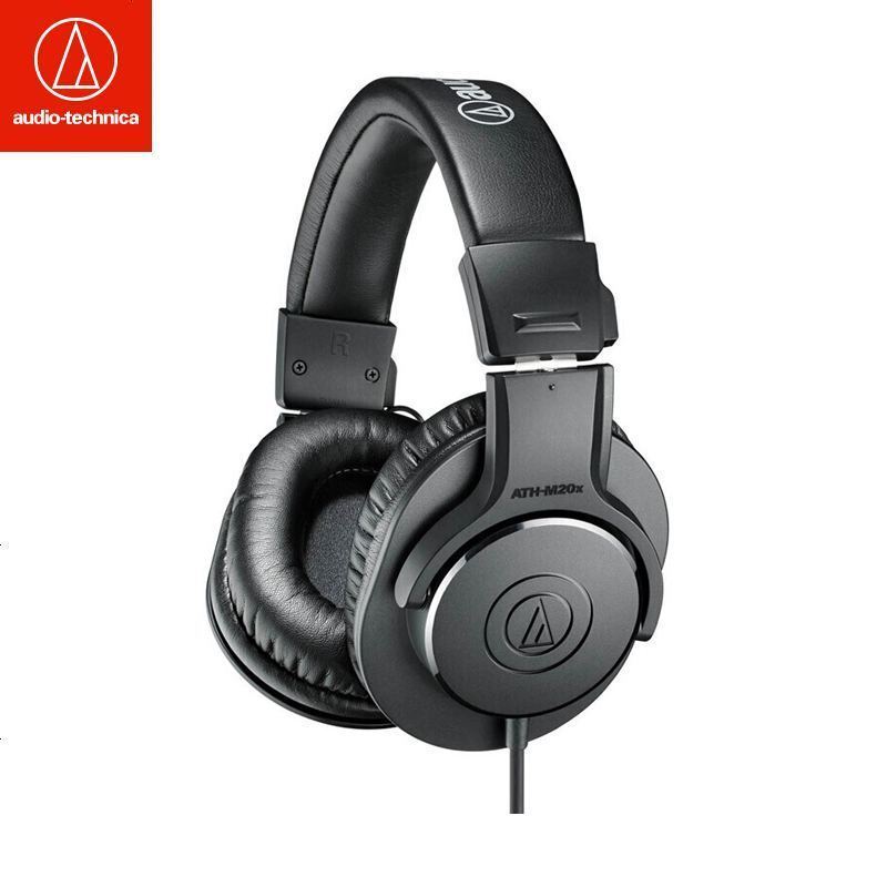 铁三角(Audio-technica)ATH-M20x 入级专业监听头戴式耳机