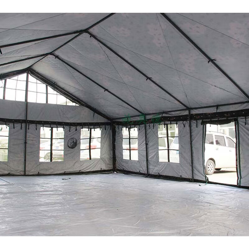 帐篷 雷扬 LY- 72PCTZP 双层帐 多人 通用 绿色高清大图