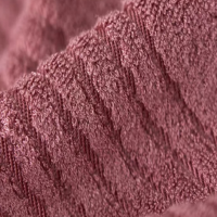 世纪金鹰竹纤维素色缎条成人面巾柔软洗脸毛巾34*74cm125g/条 125g