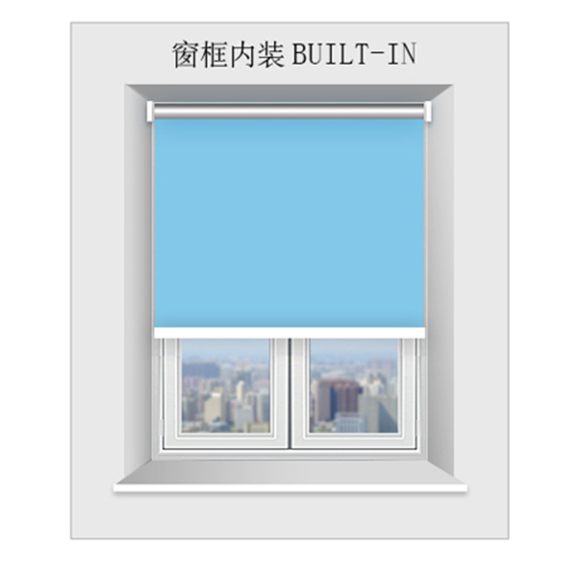EMSUN (祐森) 窗帘 遮光窗帘 遮阳帘 办公室窗帘 卷帘