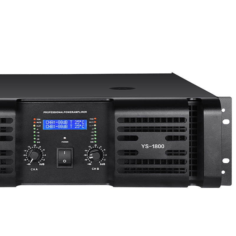 惠度(HuiDu)YS-1800专业双通道1800W*2模拟纯后级功放(销售单位:台)高清大图