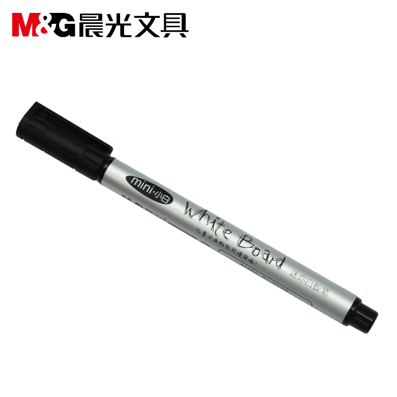 晨光AWM25602小白细头可擦性白板笔(12支/盒)