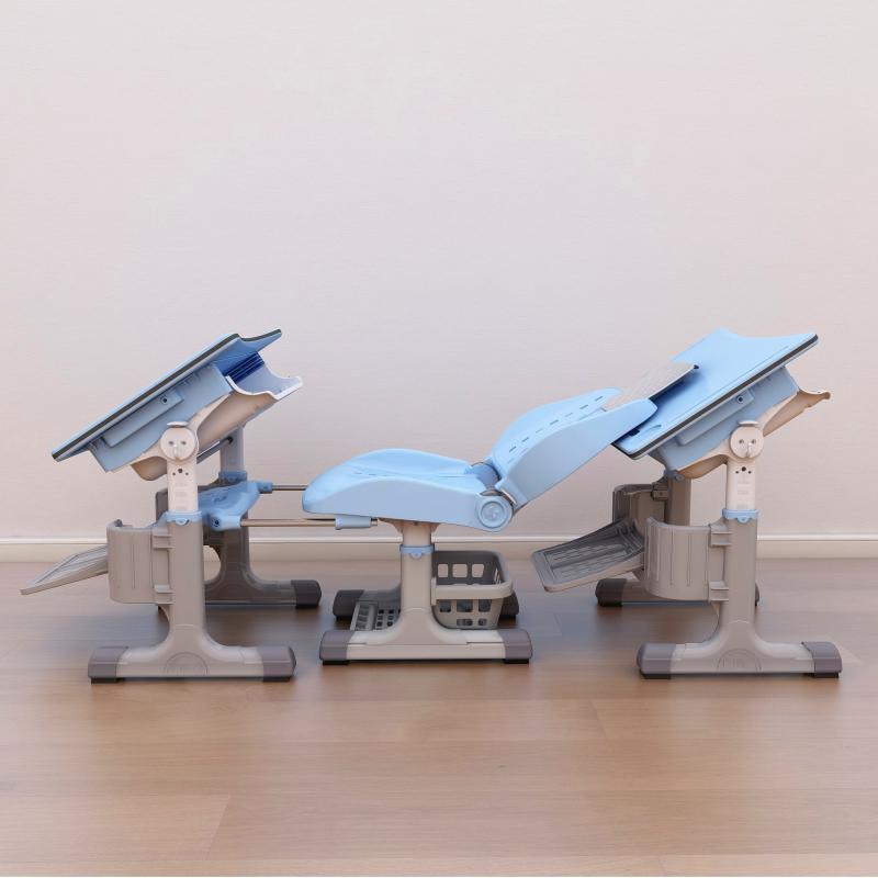 舒心—碳纤维可回收午休课桌椅KZW050010T,KYW500510T高清大图