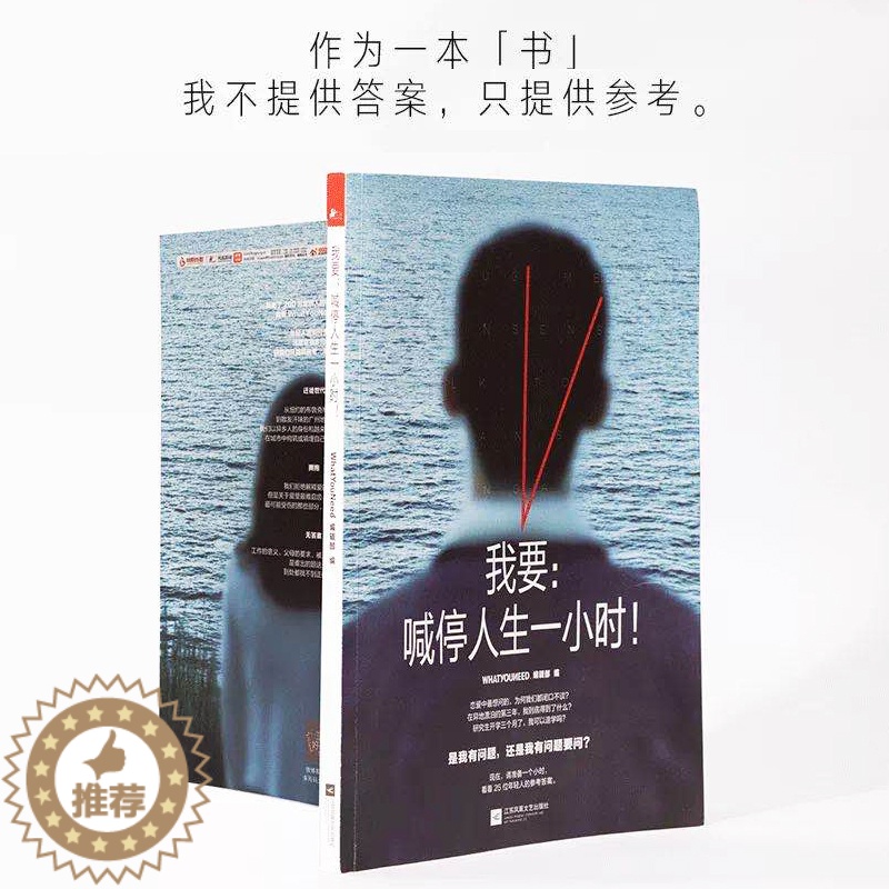 【醉染正版】正版 我要喊停人生一小时 WhatYouNeed年轻人毕业工作朋友爱情家庭职场生活宝典 青春文学访谈诗歌