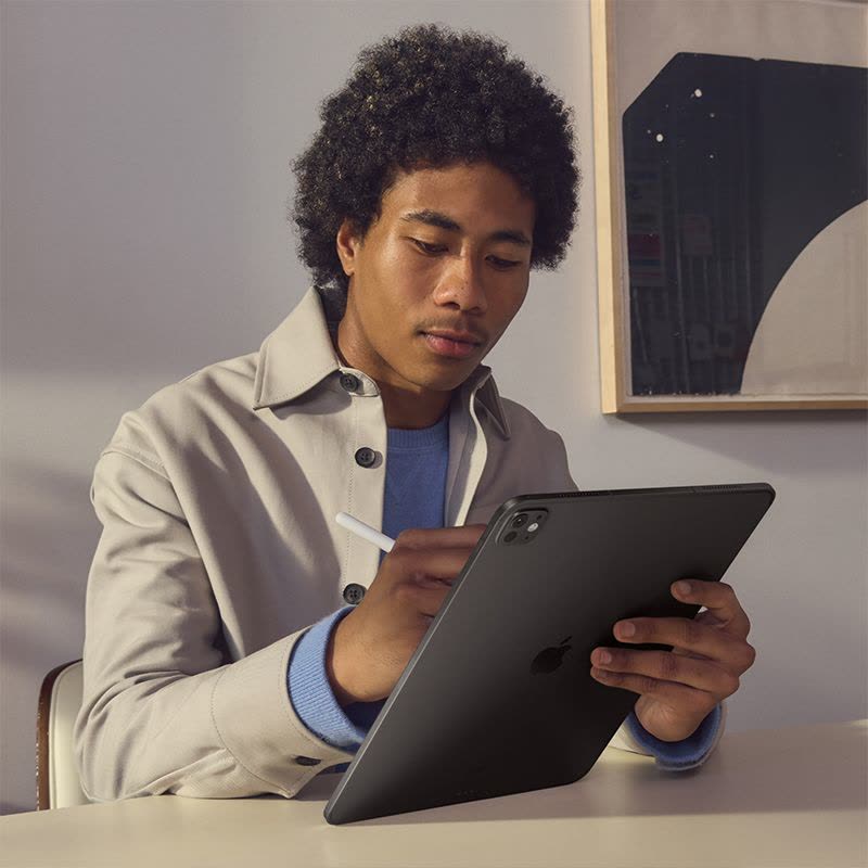 2024款 Apple iPad Pro 1T 11英寸 M4芯片 平板电脑 银色图片