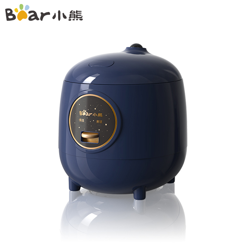 小熊(Bear)电饭煲 迷你电饭锅家用小型1.2L全自动宿舍单人蒸饭器小容量1-2人多功能煮饭锅 DFB-B12W1