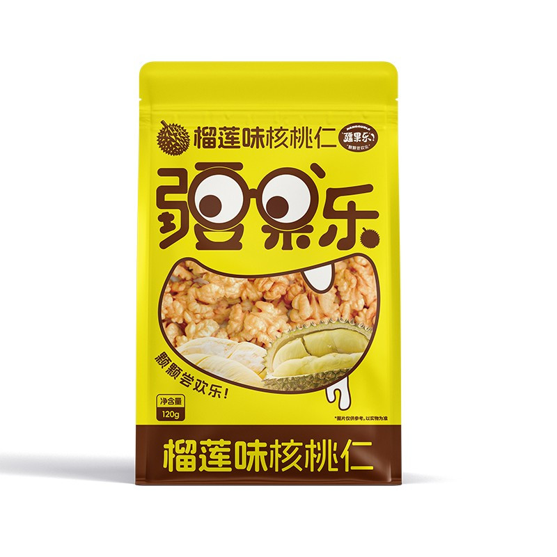 疆果乐榴莲核桃仁120g