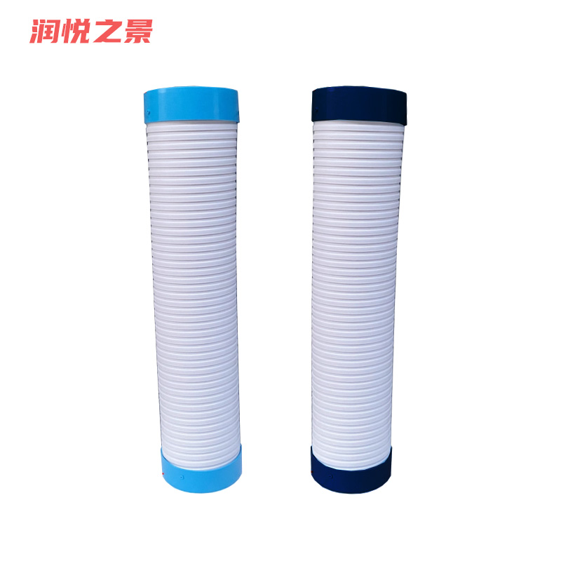 润悦之景 工业冷气机PVC伸缩冷气管 125mm*1.5米 根
