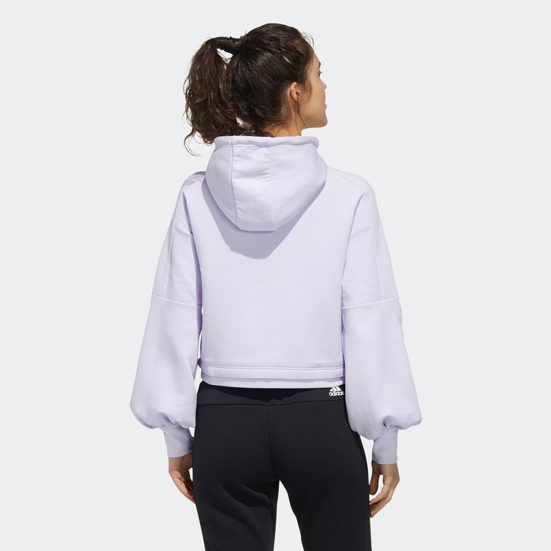 阿迪达斯（adidas）女士套头衫2020春休闲连帽运动卫衣FM9311