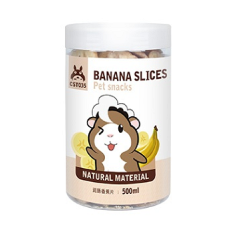 仓鼠零食香蕉片龙猫荷兰猪金丝熊粮食饲料食物主粮用品 默认颜色 默认尺寸