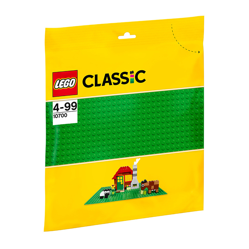 LEGO 乐高 10700 Classic 经典创意系列 乐高经典创意绿色底板 塑料 4岁以上经典创意 益智玩具 儿童玩