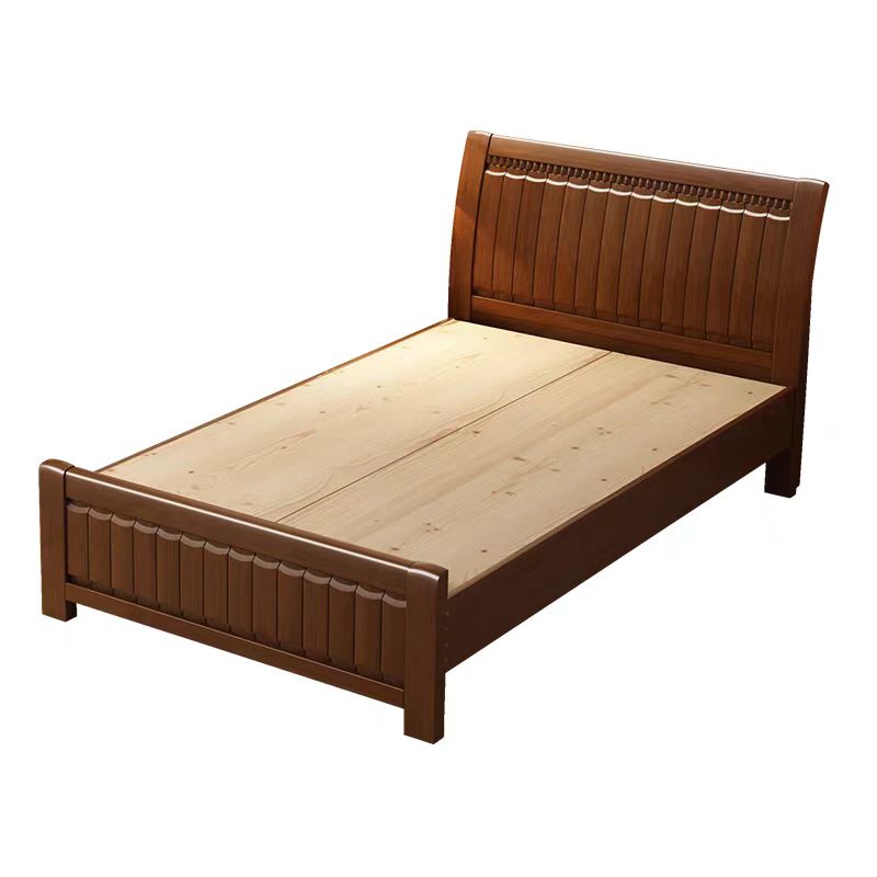 舵途实木单人床1m*2m 1张高清大图