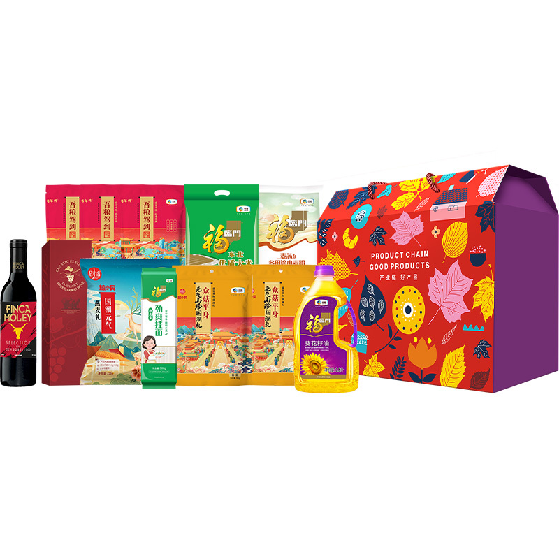 中粮香谷坊御宴礼国潮粮油大礼包c