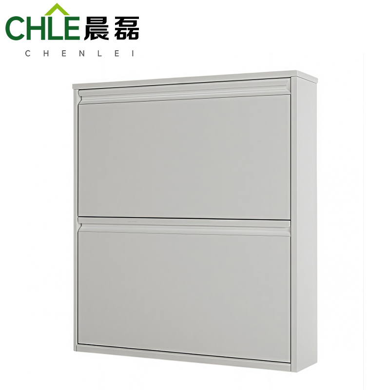 晨磊 翻斗鞋柜 两层 个高清大图