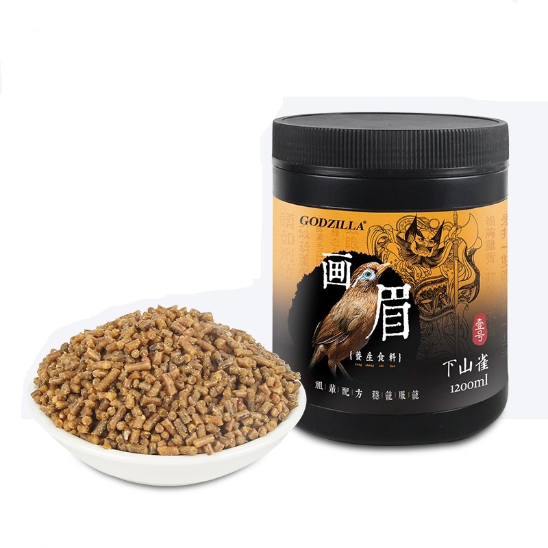 画眉鸟食饲料换毛专用料画眉饲料斗鸟雀王打鸟料唱鸟饲料高清大图