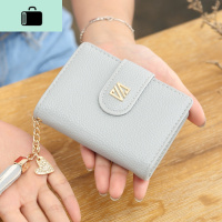 放卡的卡包女式多卡位迷你小巧驾驶证防消磁信用卡卡片包NEWLAKE 亚麻蓝