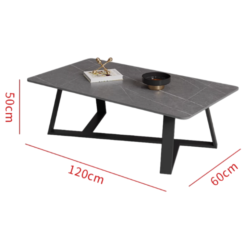 芙首泰岩板茶几1200*600*500mm张高清大图