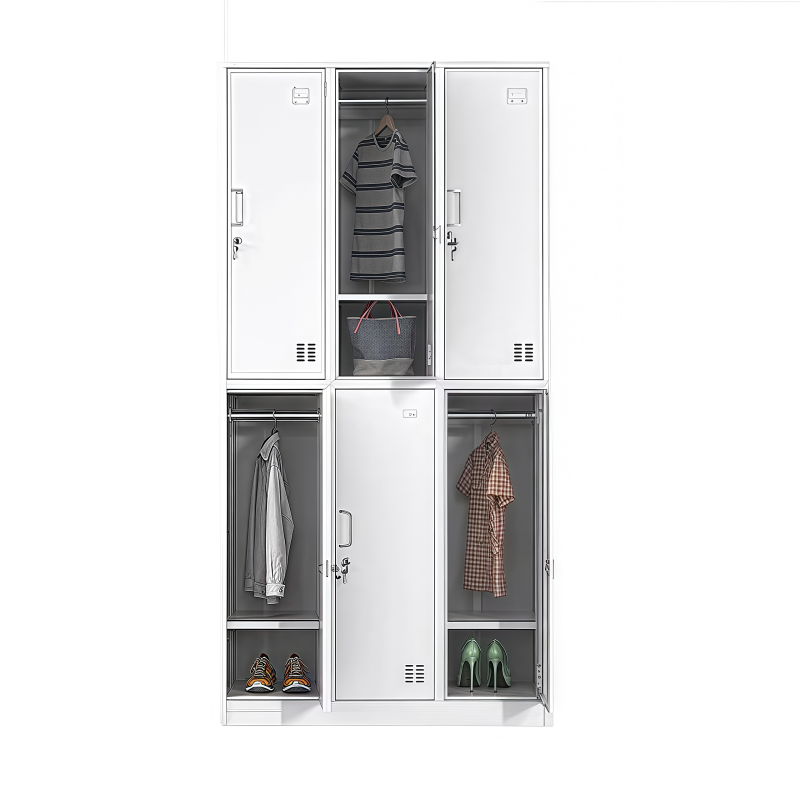 义尊 员工衣柜 六门 台高清大图