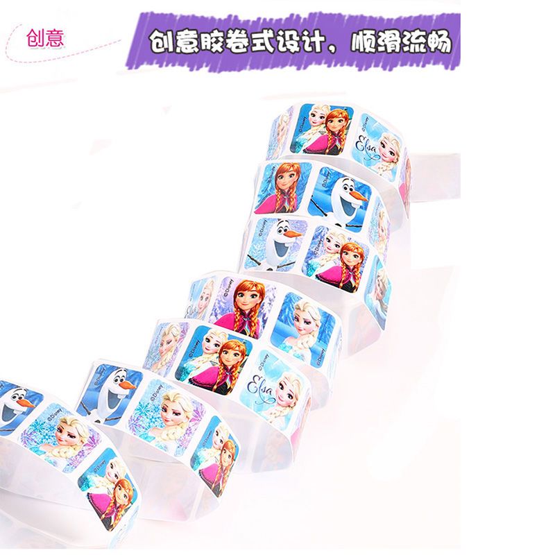 冰雪奇缘玩具贴纸贴画小公主儿童贴贴纸粘贴纸卡通|冰雪奇缘2(蝴蝶结)