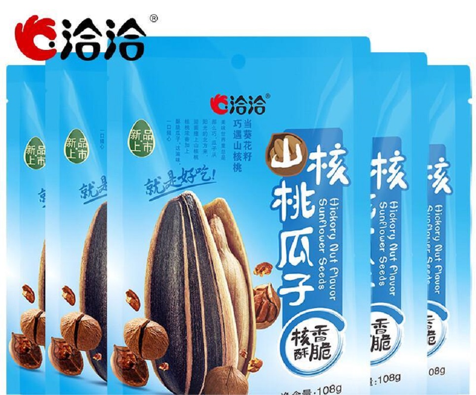 洽洽(chacheer)山核桃味瓜子108g/包*5包
