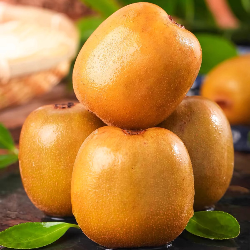 冠町 四川红心猕猴桃奇异果 12枚装大果单果90-110g 新鲜水果生鲜高清大图