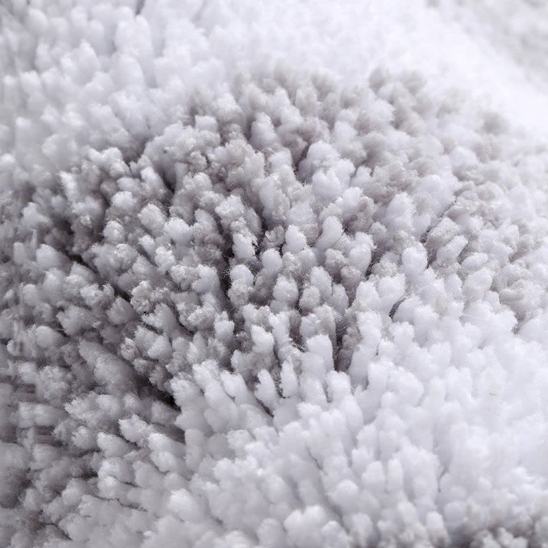 幸福派 卫生间长毛绒地垫浴室门口吸水脚垫厕所防滑地毯门垫进门垫子洗手间蛋糕绒卫生间地垫门垫速干脚垫厕所防滑地毯洗手间垫子图片