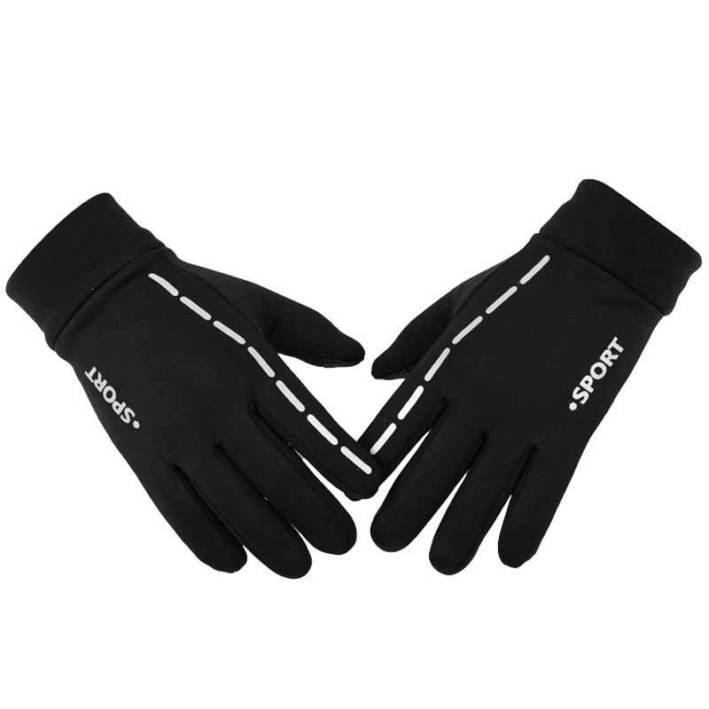 骑行手套男女秋冬天防滑运动登山户外自行车闪电客钓鱼装备薄款保暖加