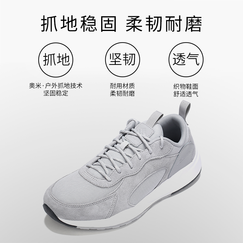 Columbia哥伦比亚男Pivot牛皮拼接抓地休闲防水徒步鞋BM0078高清大图