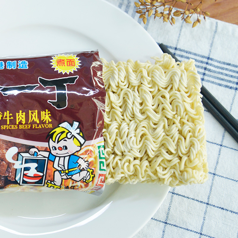 中国香港出前一丁方便面 五香牛肉味100g*30包/箱 方便速食泡面拉面办公室 熬夜